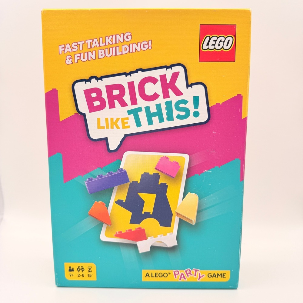 LEGO‎ Party Game Kids Brick Like This Building Family Fun Activity Teamwork